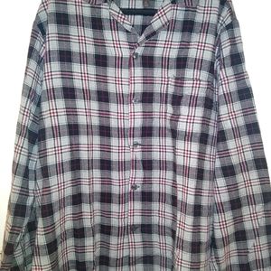 Mens xl tall plaid shirt